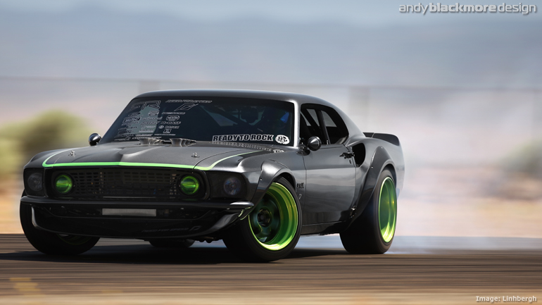 Vaughn Gittin Jr Ford Mustang RTR X